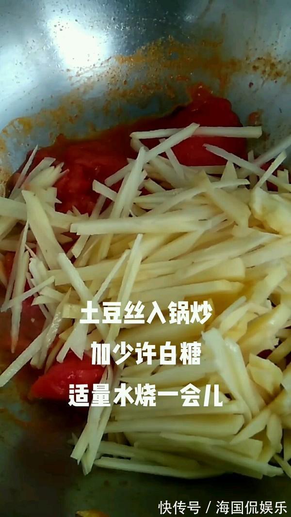 番茄土豆丝|它是“碱性食物”，女人常吃，嘴巴不臭，头发乌黑，皮肤也嫩了