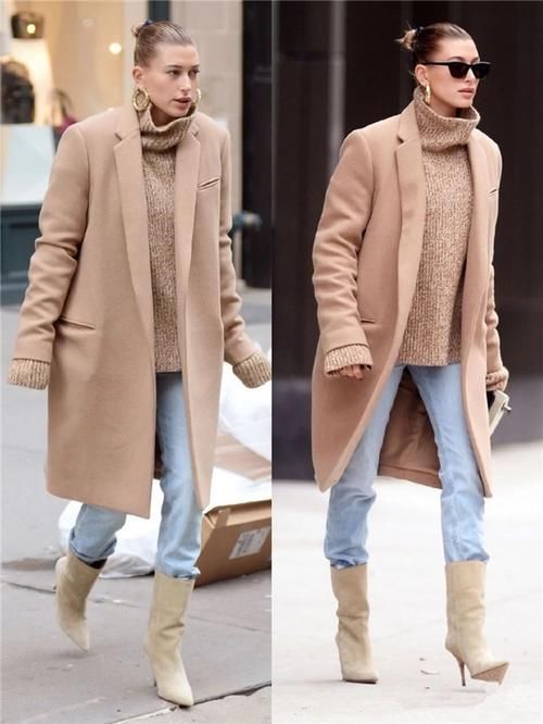 毛衣里边搭什么？记住这“4个法则”，气质高级，时髦不止一点点