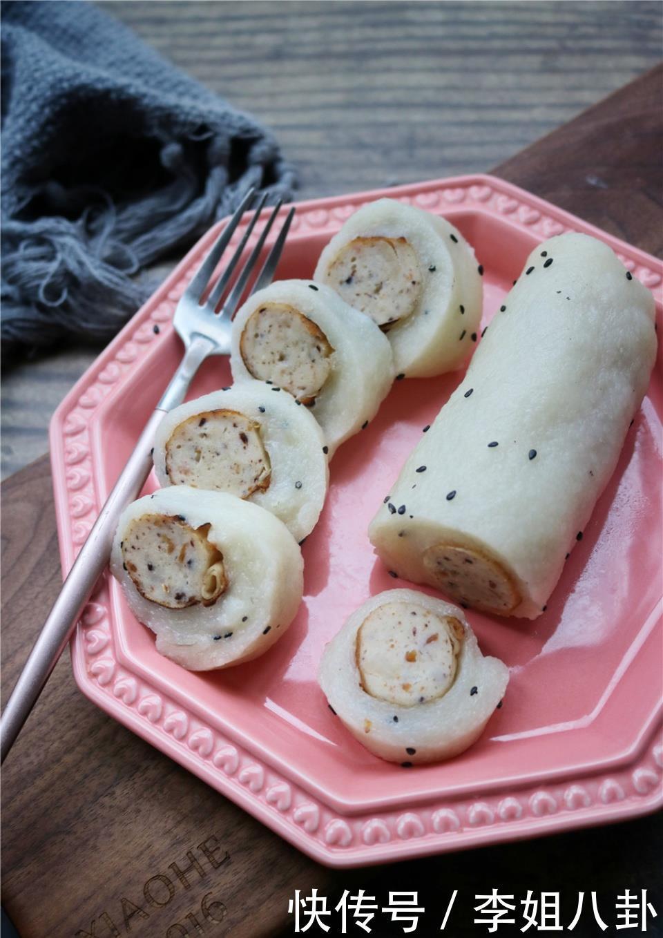 年糕|一周的辛劳,都被这盘年糕卷治愈了,做法简单懒人最爱
