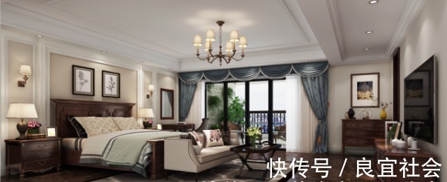 四居室|215平美式四居室,空气中都充满华美、绮丽、浪漫的气息