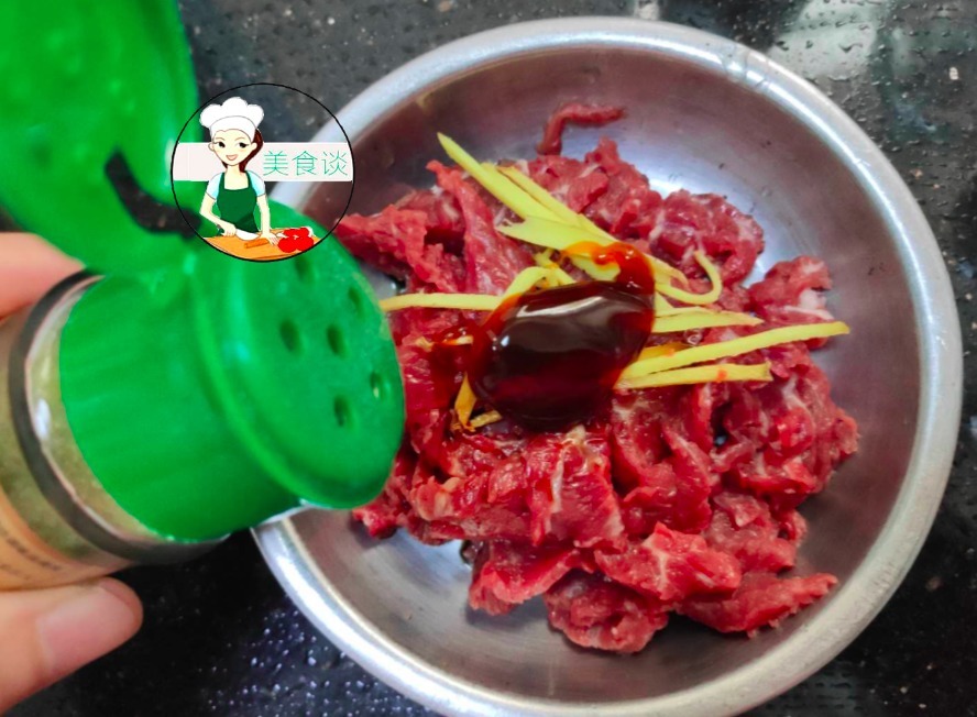 清脆|炒牛肉此做法,鲜香嫩滑,清脆爽口,比吃红烧肉强多了,简单营养