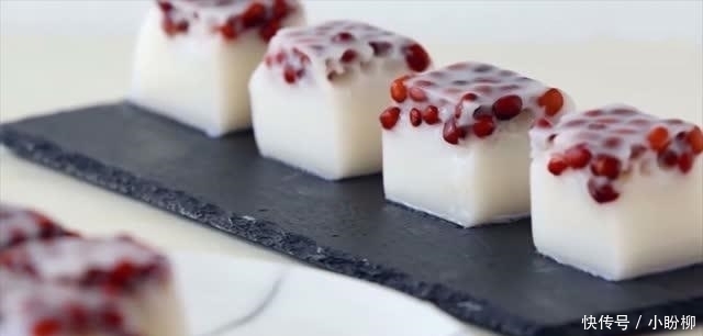 红豆椰汁糕|红豆椰汁糕, 口感清香清凉可口, 冰棒吃腻的就换个花样来吧!