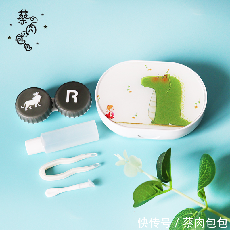 隐形眼镜盒 好看的时尚的伴侣盒经典隐形眼镜盒OL款式系列