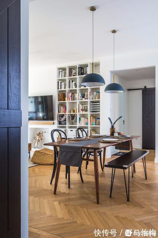 利用率|他120㎡家,一进门玄关就把我吸引,全屋空间极致利用,真的很巧妙