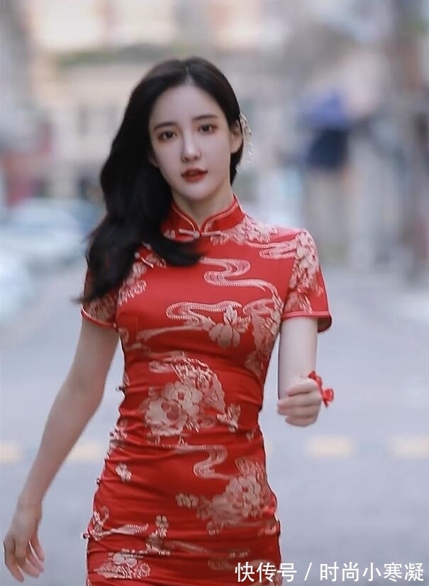 美女|不过时的旗袍造型，穿出了女人的高级感