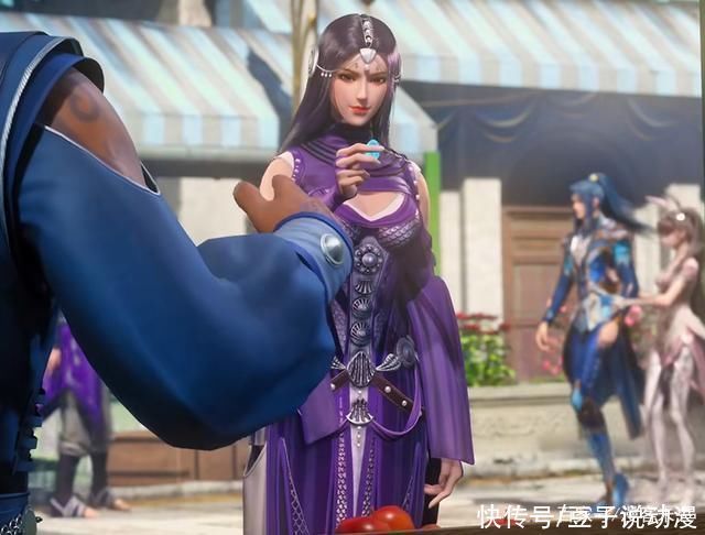 比比东|斗罗大陆九大美女现身海神岛,小舞委屈表情好可爱,路人也惊艳