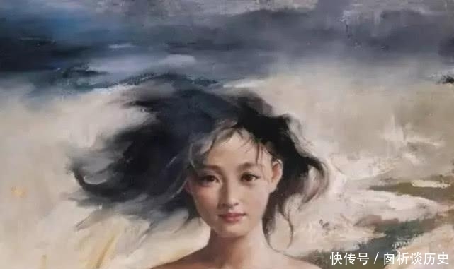周迅18岁曾当人体模特,每幅油画都是艺术,最后一幅牺牲有点大