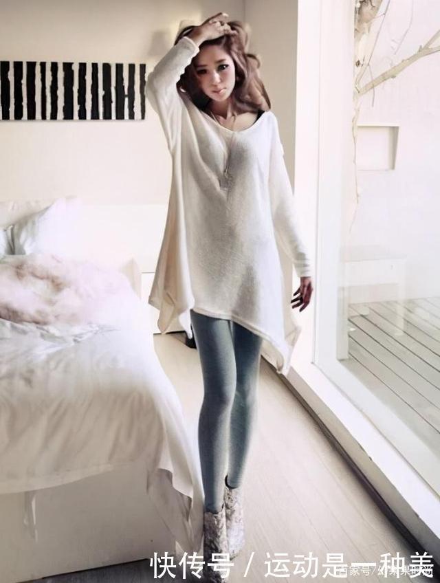 打底裤穿搭范例36种，简简单单看图学穿搭