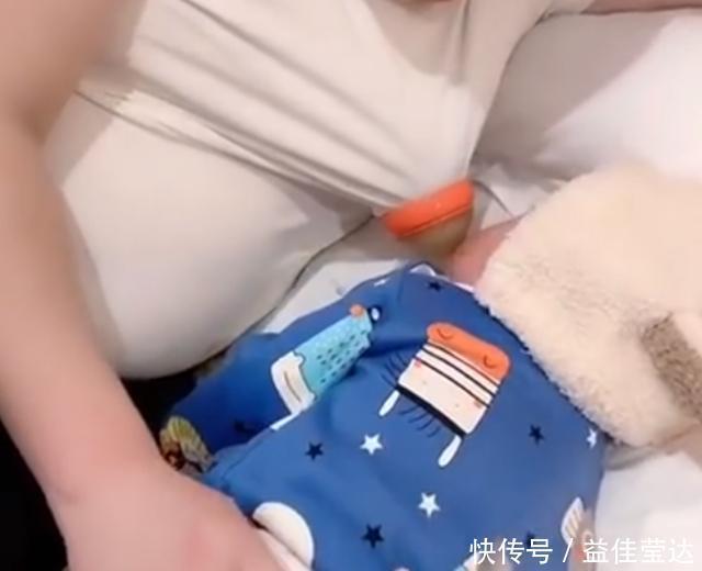 断奶|亲爸为给娃断夜奶，想出的这一招太有创意获高赞，网友：大写的服