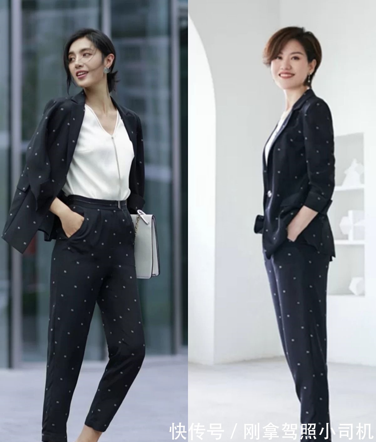 西装 职场中年女人再忙也要会搭配,掌握4个思路,优雅高级不失女人味!