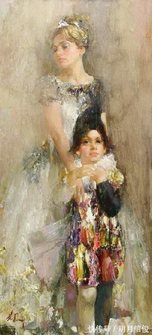 费欣|俄罗斯艺术家尼古拉布洛欣人体油画作品欣赏