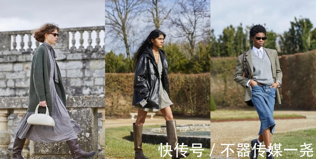 模板|早晚温差大，穿裙装+外套最合适！这几种模板，可以直接套在身上