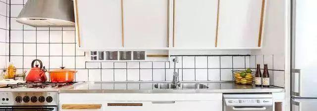 吊柜|厨房吊柜这样设计,真是头一次见!再也不用担心碰头了!