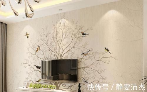 墙面|越来越多人装修新房时不贴墙纸了，聪明人喜欢这么做，美观又环保