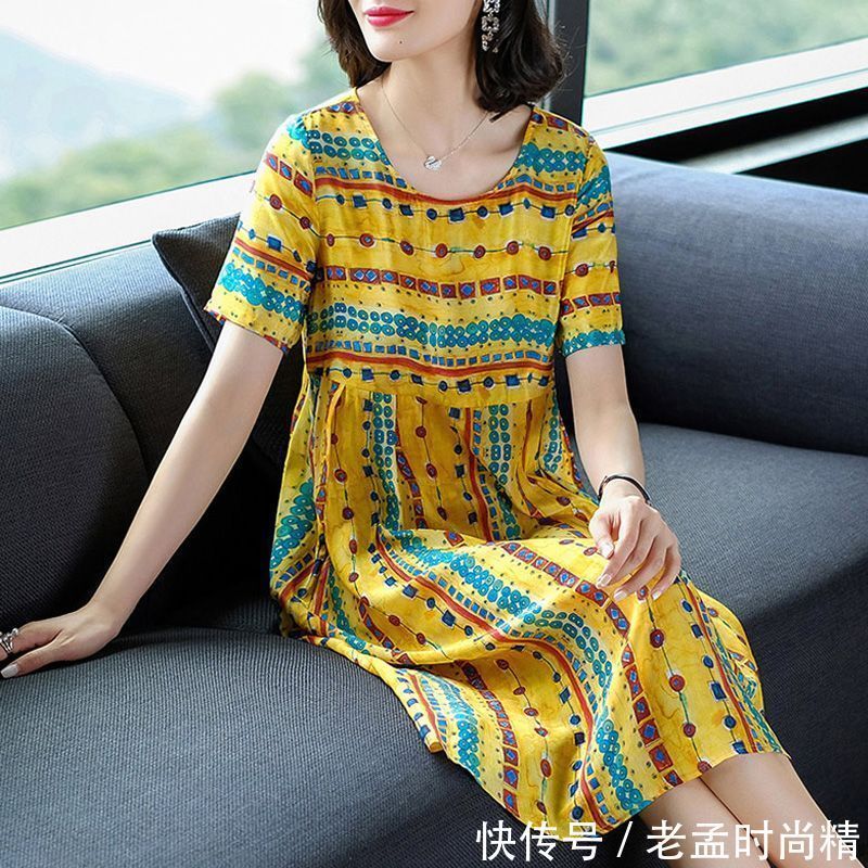 曼妙|越胖越要穿这度假裙,桑拿天显瘦遮肉,150斤穿出120斤身材