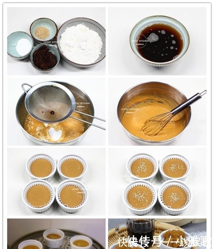 蔓越莓干|拌好面糊就能蒸, 夏天吃发糕正好, 多注意几点, 出锅后比买的还松软
