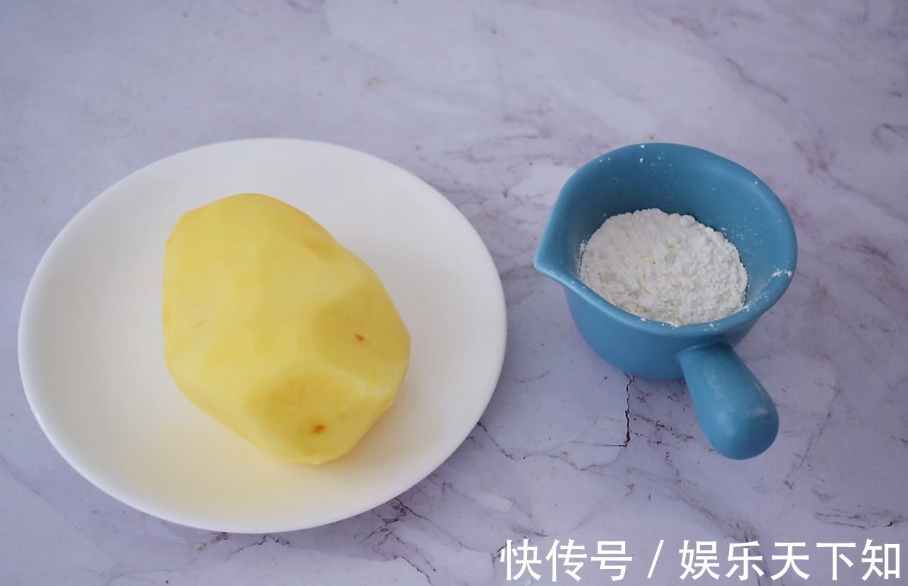 美食|早餐土豆饼，软糯美味，五分钟完成的美食