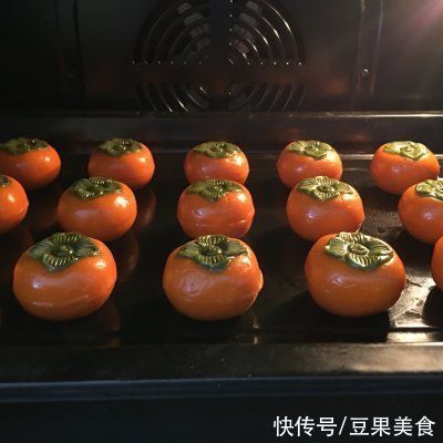 妈妈最拿手的柿子月饼,被我偷学到了