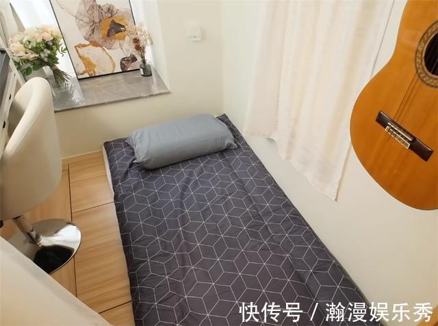 地台|香港年轻夫妻挤进20㎡“毫米房”，变出迷你两室一厅，网友：服了
