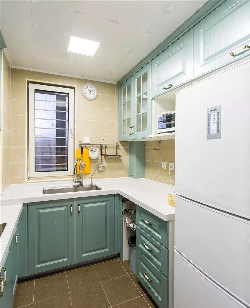 两居|美式休闲两居案例装修图，一个餐厅就把我迷住了，真好看！