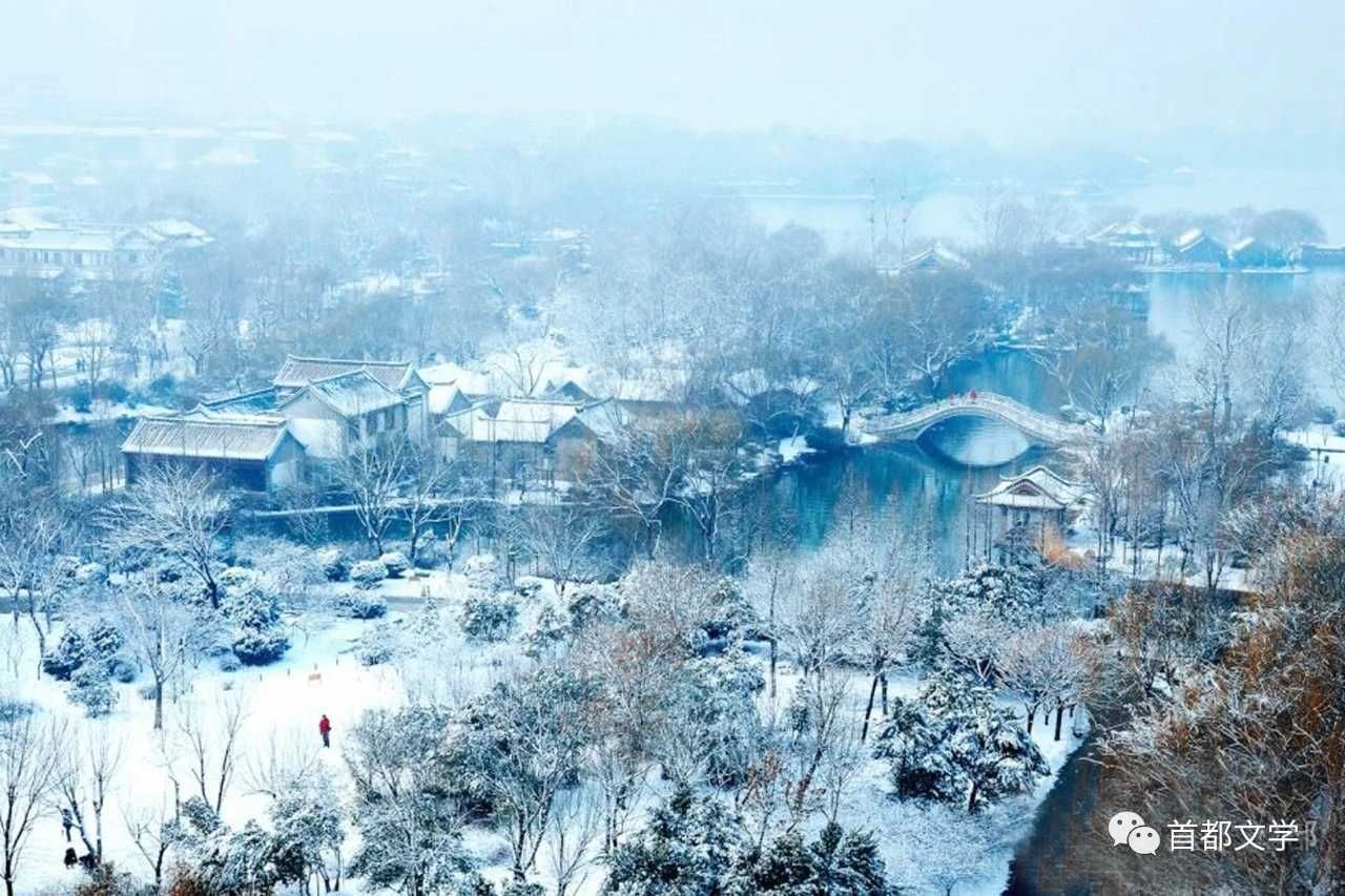 冰雪胜境醉明湖