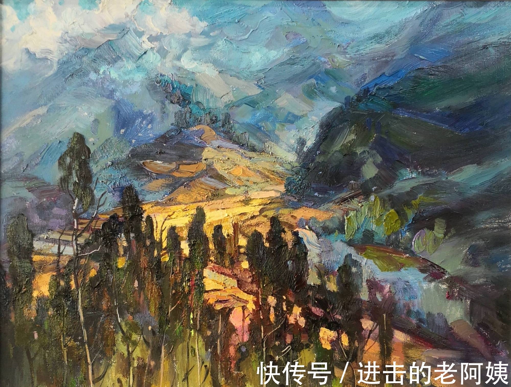 潘维$穿越大地的光——现实主义油画家邓平作品欣赏