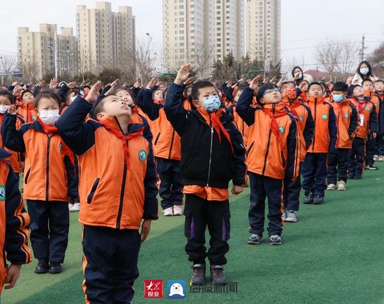 新闻记者|岚山区海州湾小学：喜迎新学期，一起向未来！