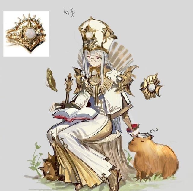 饰品拟人成帅哥美女,阿拉丁神灯重出江湖,海浪胸针太美了