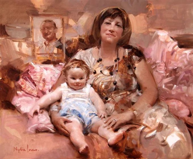 她笔下美丽的女人,像花一样尽情的绽放!