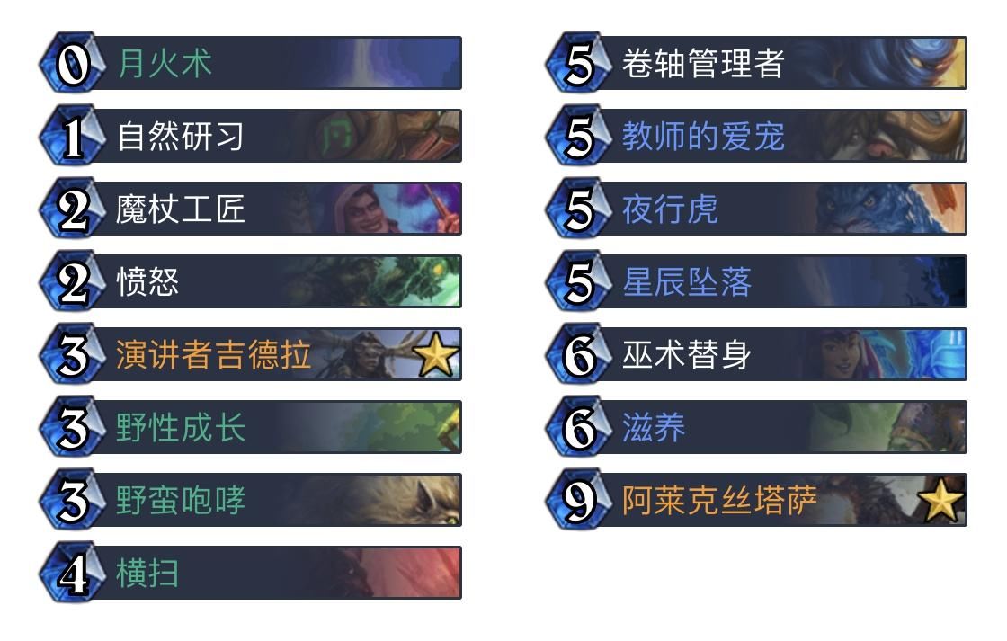 传说|炉石传说对决模式：全职业12胜卡组总汇
