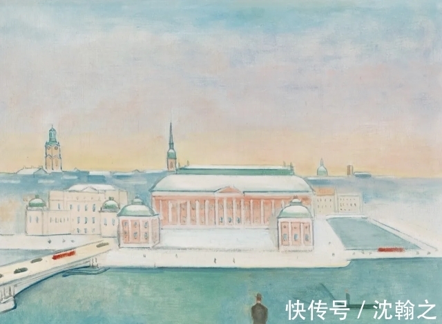 画家|瑞典富二代画家的北欧童话,莫兰迪色透着最清澈的纯真