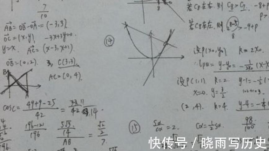 草图|学霸“草稿纸”走红!家长:果然是别人家孩子,网友:果然是学霸