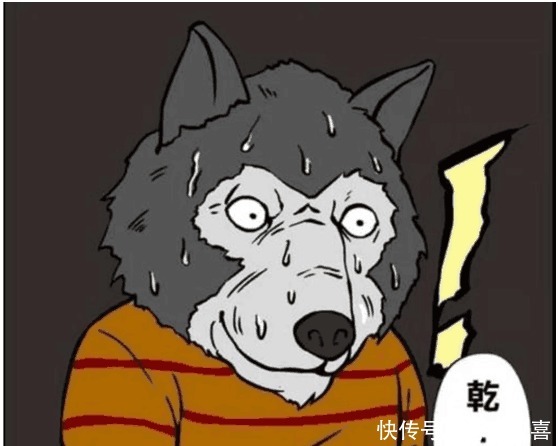 看起来|搞笑漫画：新编三只小猪，心疼大野狼三秒……