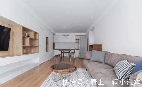 电视墙|80㎡日式户型,玄关、电视墙等亮点多多,快来围观小夫妻居家之道