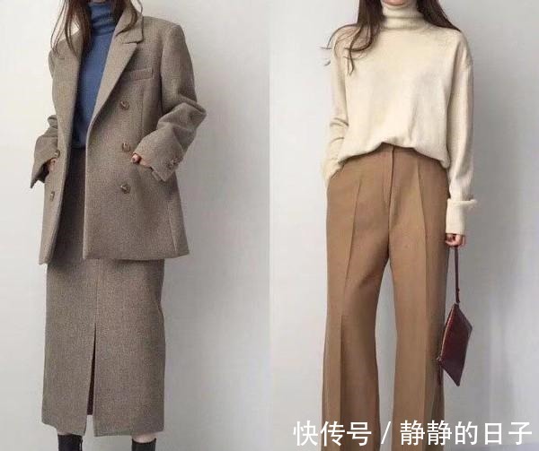 穿搭 高级感穿搭驼色尽显职场女人的知性气质!时尚又有品味!