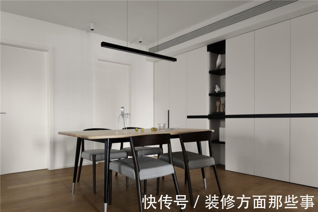 层次|120平粗看之下整个空间以白色为主，但细看起来其实层次分明