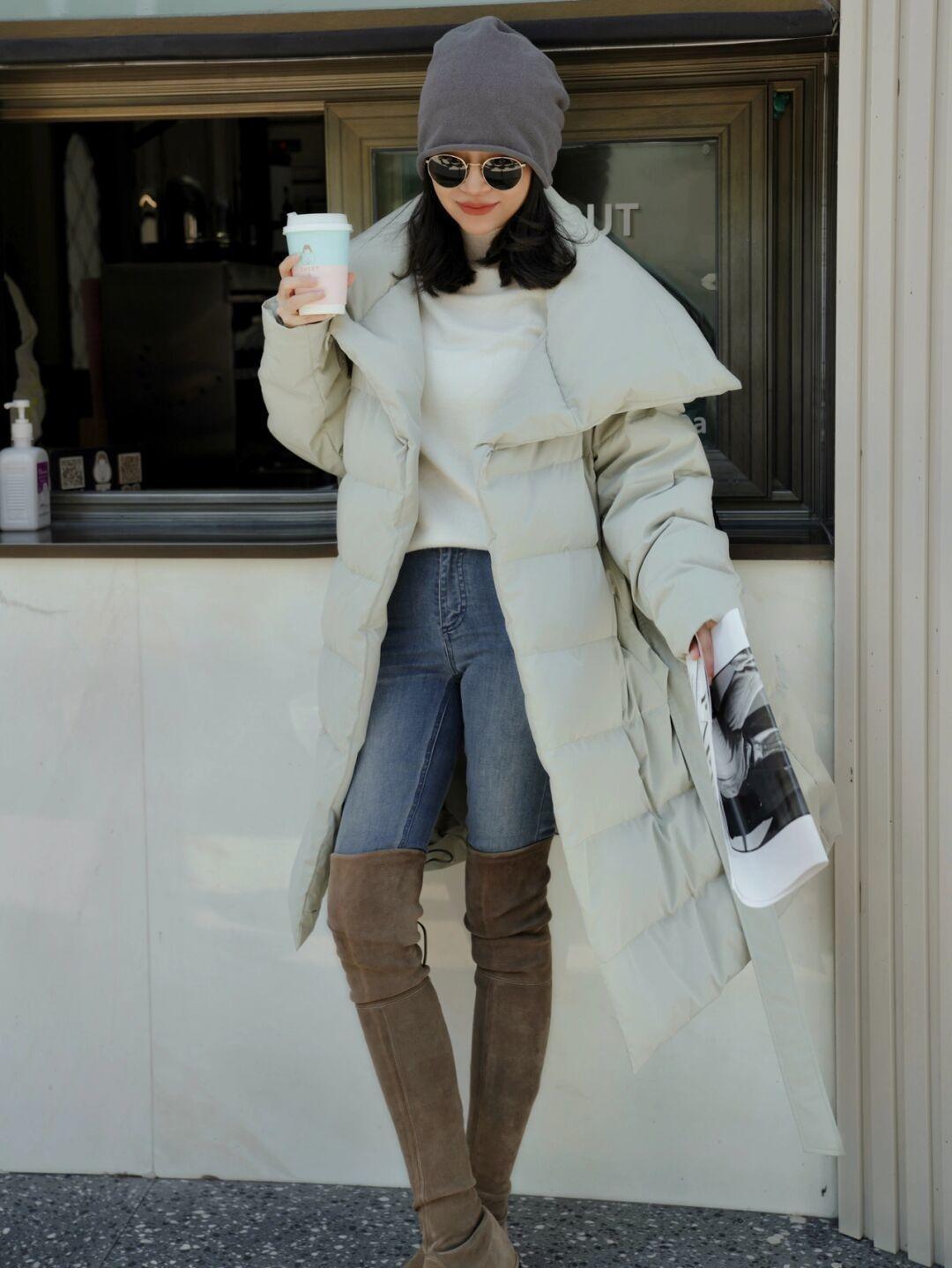 保暖性 冬天羽绒服怎么穿保暖又时髦?这些搭配示范高级又百搭,谁穿都美