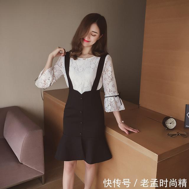 马甲|春季的到来,让连衣裙带给你不一样的气质