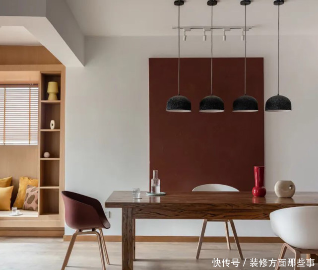 乳胶漆|淡雅素净的设计,让136m2的有了诗意的气息