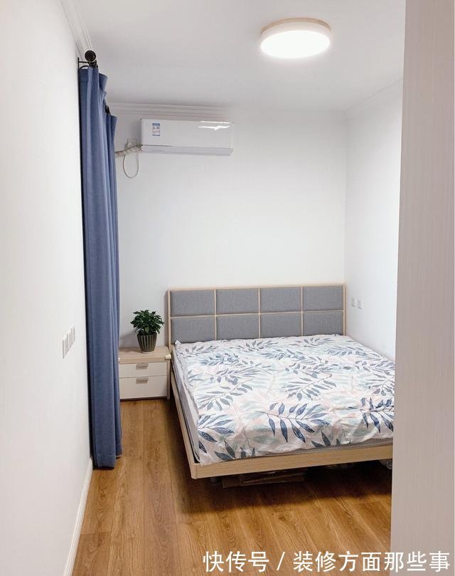 北欧风|93平北欧风三居室,卫生间干湿分区,卫生间墙上花片是点睛之笔