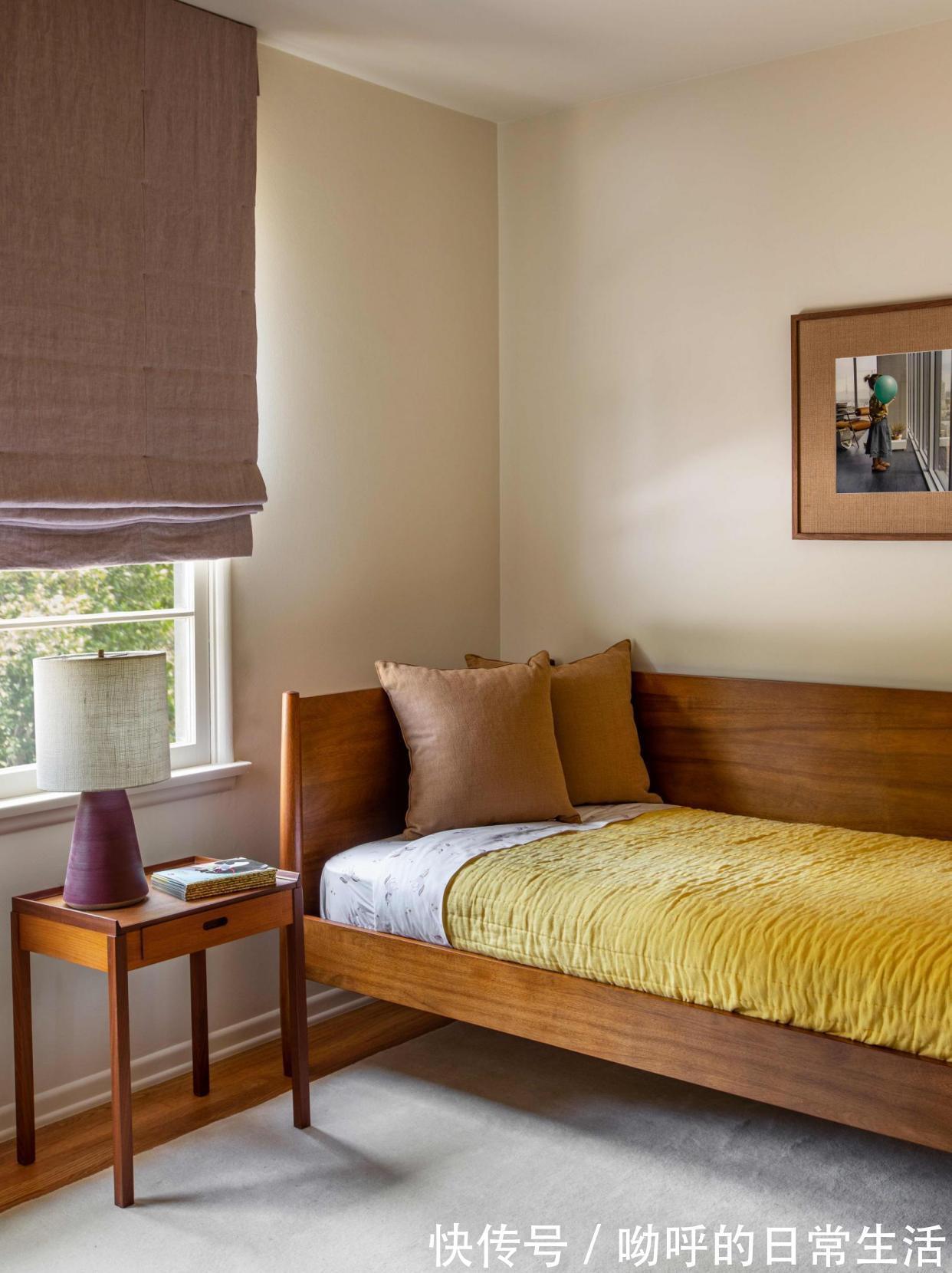 调色板|鼓手的洛杉矶之家,时间琢磨下的中世纪现代风格