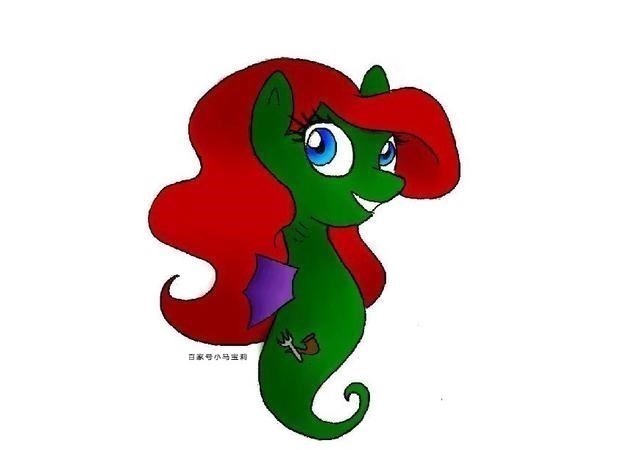 小马|当迪士尼公主变成小马宝莉化,白雪公主好萌啊,贝儿公主太可爱了