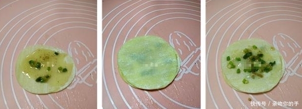 不用|葱油饼这样做不用和面,简单快手,5分钟就能做好一家人的早餐