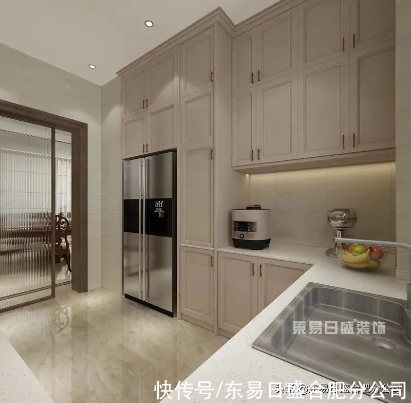 配色|「175㎡简美别墅」空间处理细腻时尚，这样的配色，有颜又有品