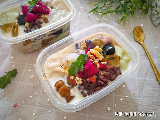 饱饱|网红甜品饱饱碗,这一碗,凉爽又满足,这个大暑就吃它来解暑吧