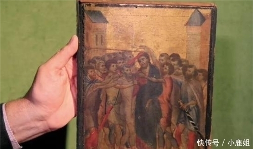 旧画&法国一九旬老太,一副挂厨房熏了50多年的旧画,拍卖出1.9亿天价