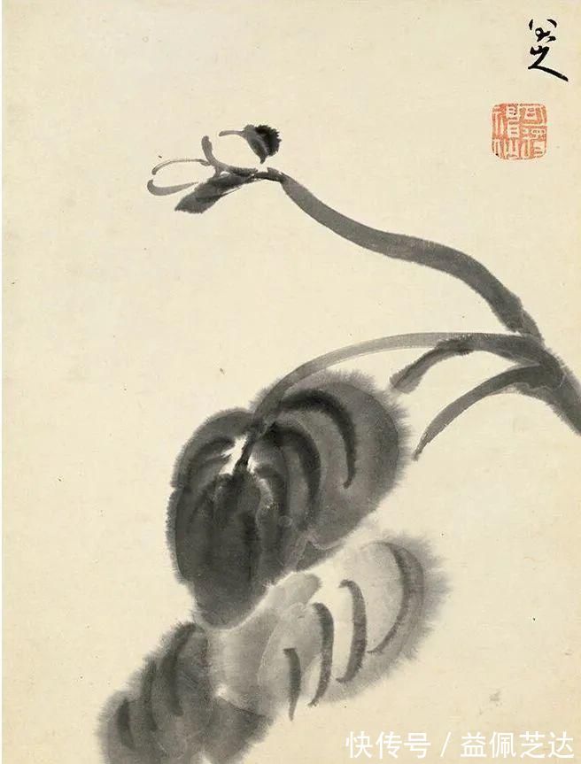 笔墨|这组册页比较全面的展现了八大山人的笔墨情怀,有山水、花鸟…