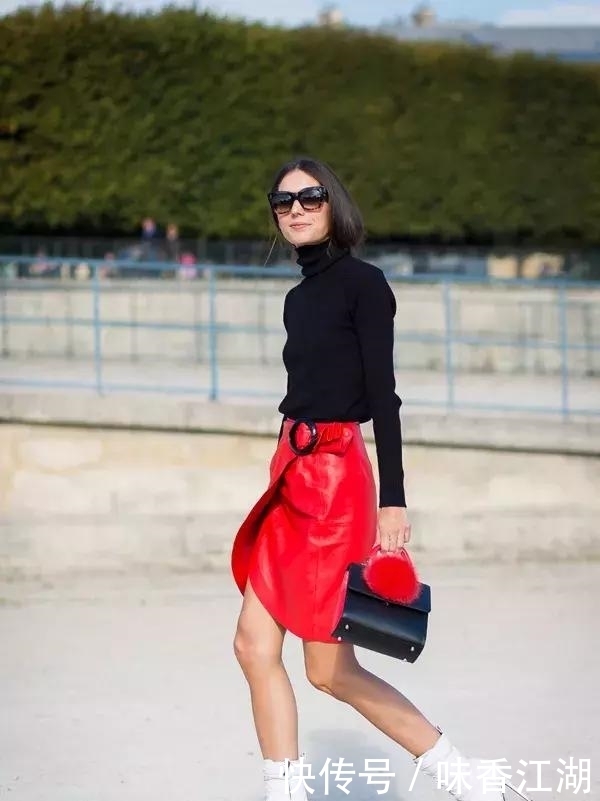 今年最火高领毛衣+大衣,才是秋冬绝配!