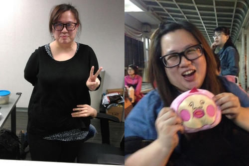 正妹|因言语霸凌立志减肥！女网友从135kg→53kg变身正妹