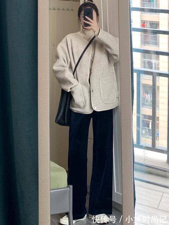 垂感|胯宽腿粗的女生,冬天穿什么裤子显瘦又好看?